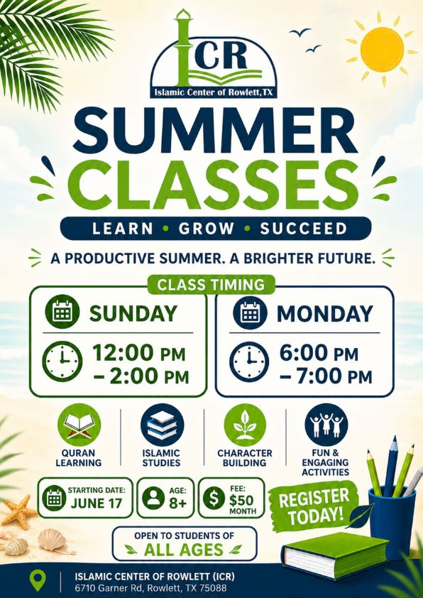 Summer class flyer